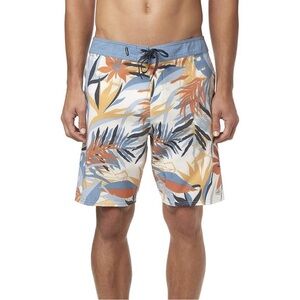 O'NEILL Men's Hyperfreak Boardshort 19 Inch Outseam (Bone/Patron, 33)